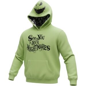 Disney Nightmare Before Christmas Oogie Boogie Green Hoodie Kids XS 0-2 Hoodie